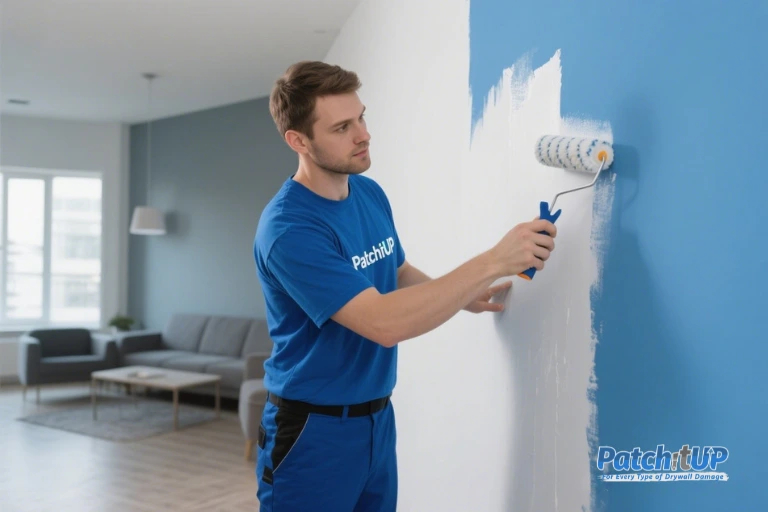 How PatchitUP Ensures Flawless Wall Repair with Perfect Paint Match Every Time!