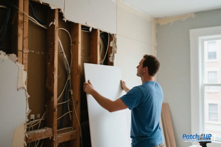 Plaster and drywall 
