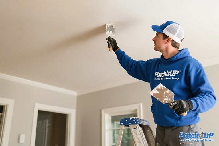 What Causes Drywall Bulge or Bubble—and How to Fix It!