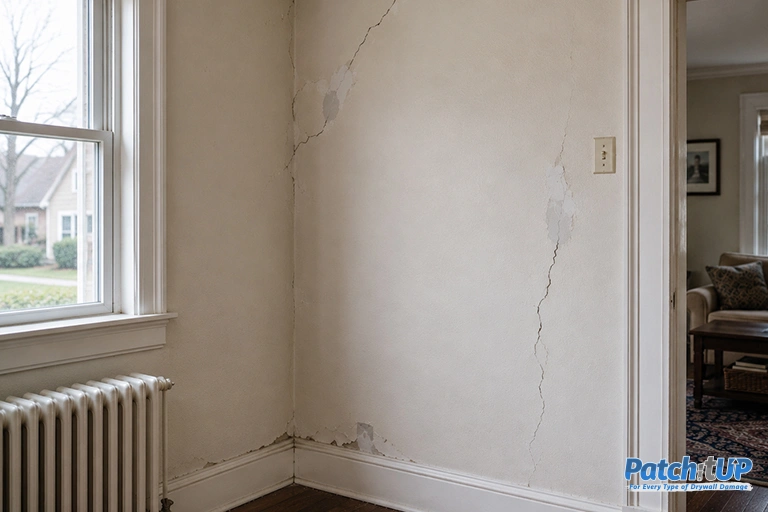 Old House Walls in Lansdale Cracking Again? Here’s Why Wall Crack Repairs Sometimes Fail!