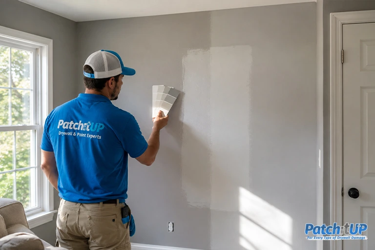 How Much Does Paint Matching Cost After Drywall Repair in Charlotte?