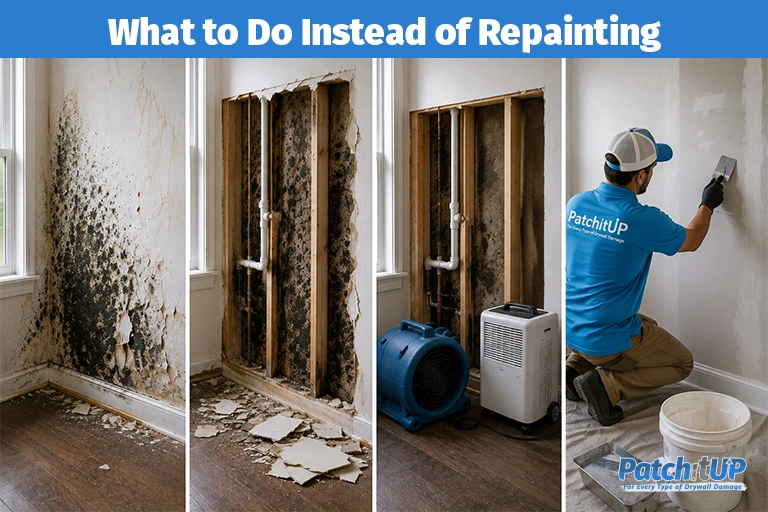 Mold behind Drywall in Nassau County : Signs You Shouldn’t Repaint Over